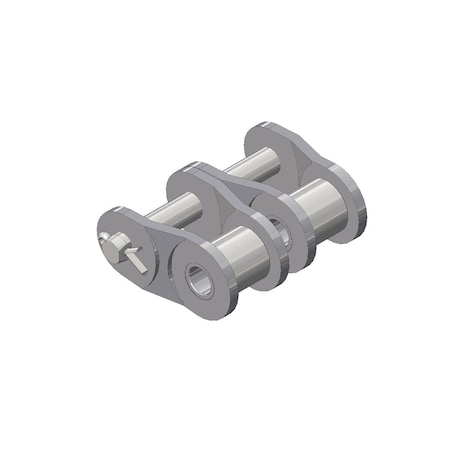 Maxco Chain 08B-2 Ol Cotter Pin Type Bs RllrChn, DblStrnd, 1/2" Ptch, 08B-2Hmol, PK5 08B-2HMOL